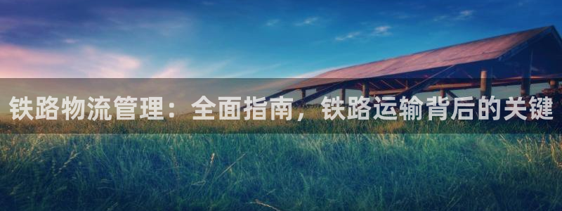 28圈预测网：铁路物流管理：全面指南