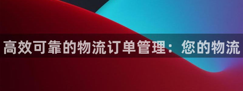 28圈登陆网：高效可靠的物流订单管理