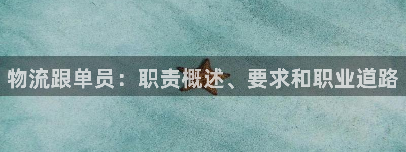 28圈为什么没有赢过一次：物流跟单员