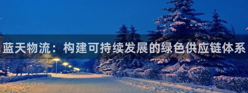 28圈如何注销账号：蓝天物流：构建可